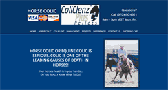 Desktop Screenshot of nomorehorsecolic.com